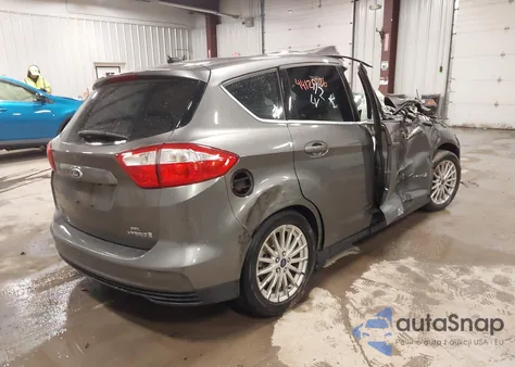 2014 Ford C-Max Hybrid Sel from USA, damaged, VIN 1FADP5BU2EL504507